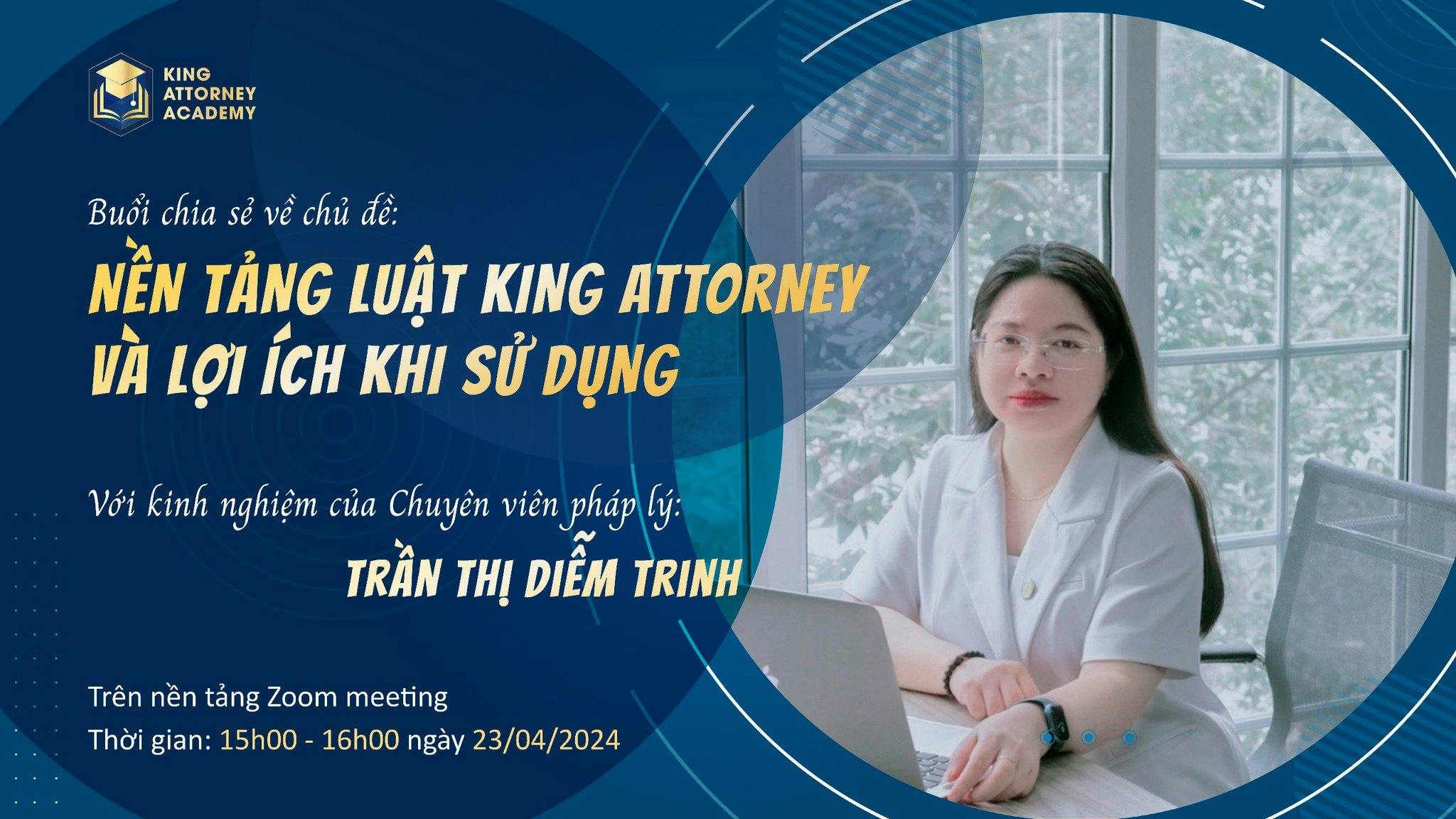 King Attorney Academy tổ chức đào tạo MBTAG về chủ đề: “"Nền tảng luật King Attorney và Lợi ích khi Sử dụng"
