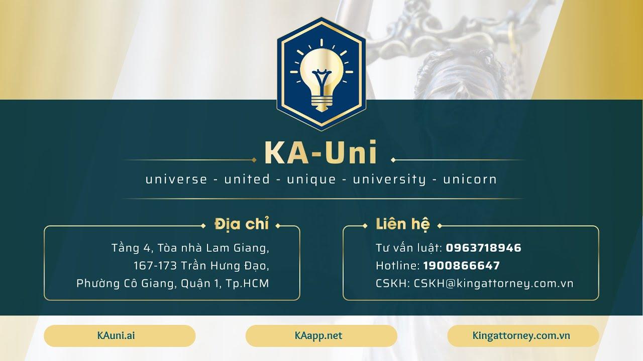 KA-Uni | Nền tảng Đào tạo, Đóng gói, Định giá và Khai thác Tài sản trí tuệ